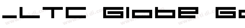 _LTC Globe Gothic B字体转换
